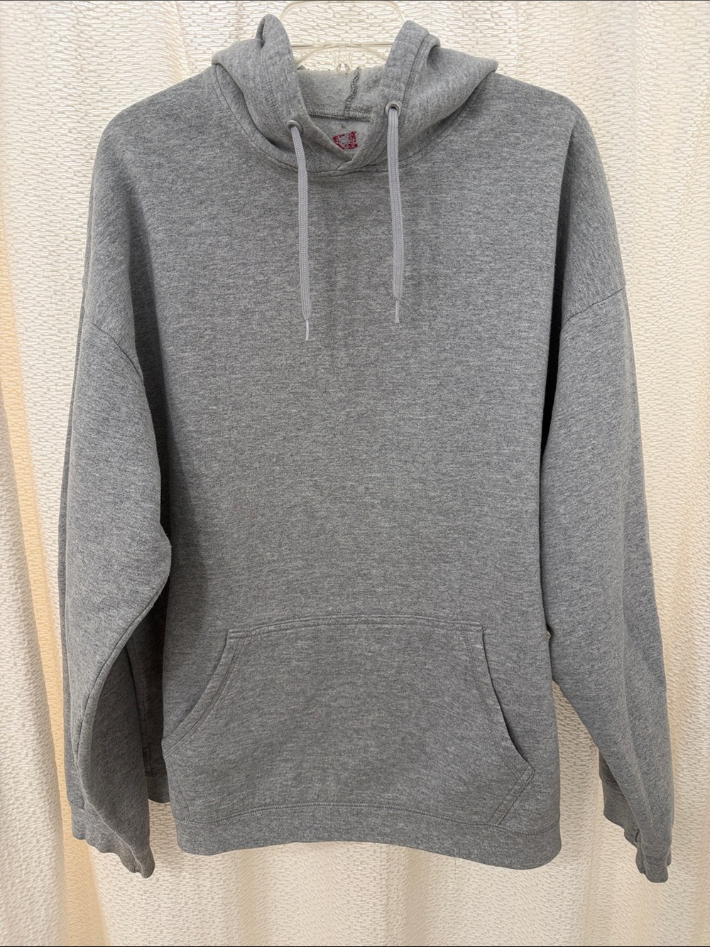 Classic Gray Pullover Hoodie - Men's Cozy Everyday Sweatshirt